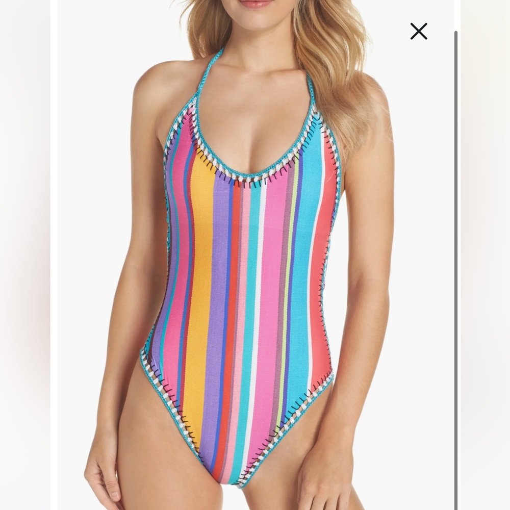 Nanette Lepore Sayulita Goddess One-Piece Swimsuit